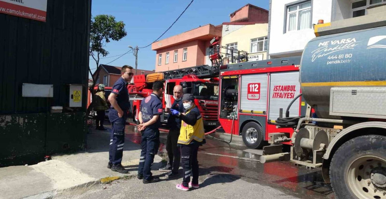 Pendik’te Yangın Korkuttu: 1 Kişi Dumandan Etkilendi