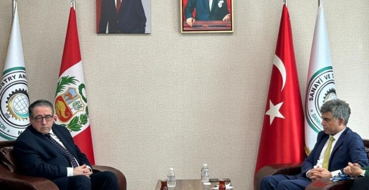 Peru Büyükelçisi SANKON’u Ziyaret Etti