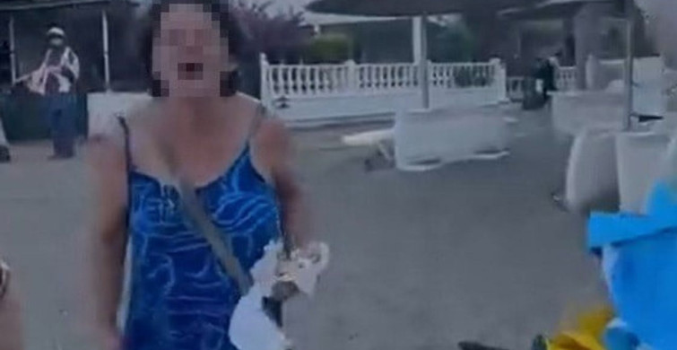 Plajda anne ve kızına sözlü saldırı: Şüpheli adliyeye sevk edildi
