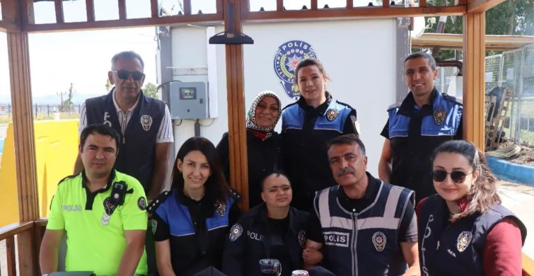 Polis ekiplerine Esila’dan destek