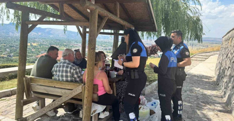Polis, vatandaşları yangınlar konusunda uyardı