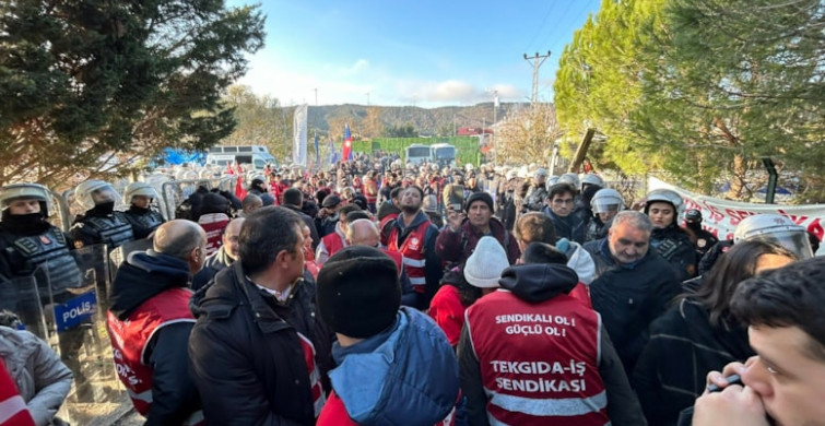 Polonez işçilerine çevik kuvvet müdahalesi