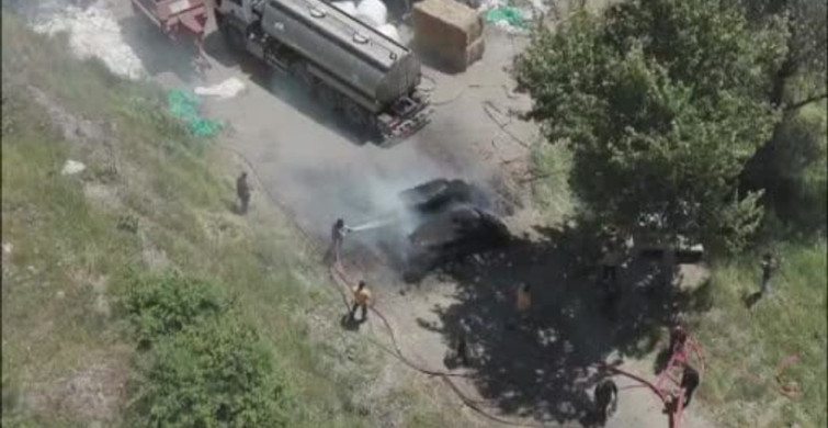 Pozantı'da Hayvan Çiftliğinde Yangın Alarm Verdi