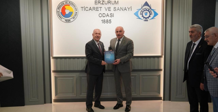 Prof. Dr. Ümit Özdağ’dan ETSO’ya ziyaret