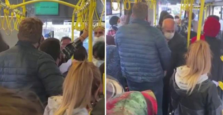 Psikolojisi Bozulan İETT Şoförü, Yolcuları Otobüsten İndirmeye Çalıştı!
