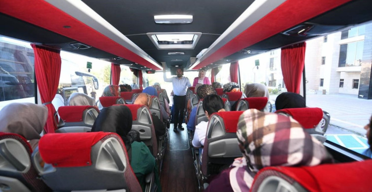 Pursaklar Belediyesi’nden ev hanımlarına kültür yolculuğu