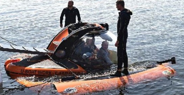 Putin Batık Denizaltını Denizin Altında İnceledi