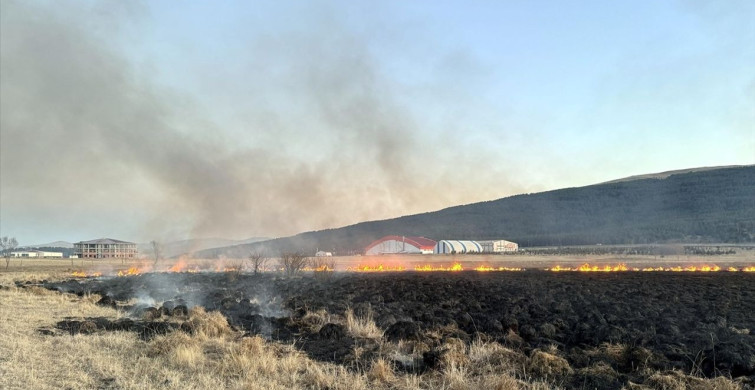 Putka Gölü'ndeki Yangın Kontrol Altına Alındı