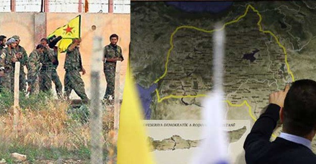 PYD'ye Kucak Açıp, Türkiye'nin Yarısını 'Kürdistan' İlan Ettiler!