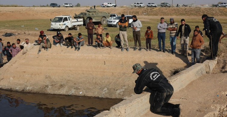 Rakka'da Boğulan Çocuğun Cansız Bedeni İçin Arama Kurtarma Çalışmaları Başlatıldı