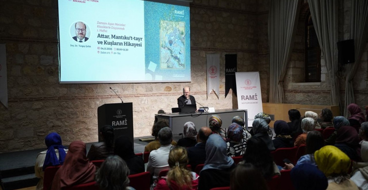 Rami Kütüphanesi'nde 'Mantıku't-Tayr ve Kuşların Hikayesi' Konuşuldu
