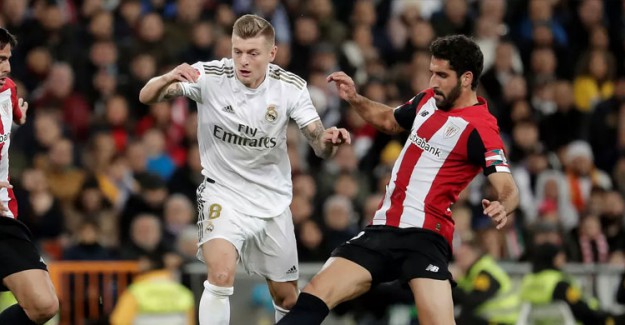 Real Madrid Evinde Bilbao'ya Takıldı