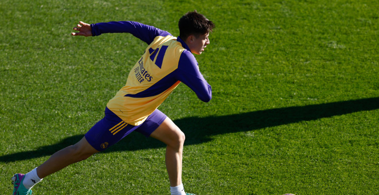 Real Madrid'de Arda Güler müjdesi: Takımla çalışmalara başladı