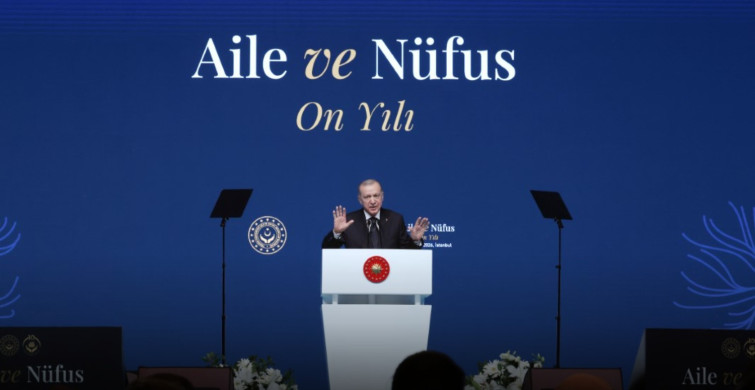 Recep Tayyip Erdoğan: “Doğurganlık düşüyor, aile yapısı tehdit altında”