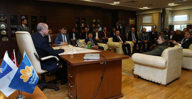 Reis-i Cumhur Erdoğan Sultanbeyli Belediyesi'ni Ziyaret Etti!
