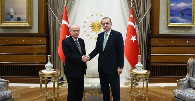 Reis-i Cumhur Erdoğan-Bahçeli Görüşmesi Başladı!
