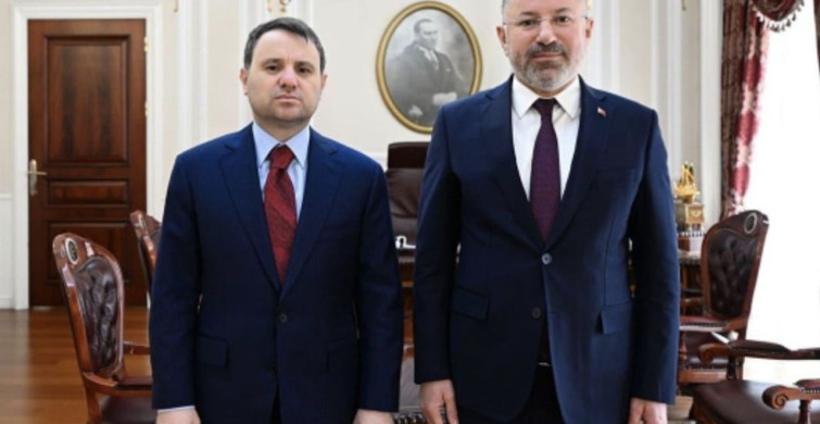 Rektör Kırışık, Adalet Bakanı Gürlek'i Ziyaret Etti