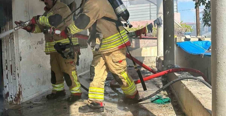 Reyhanlı'da Müstakil Evde Yangın