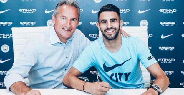 Riyad Mahrez Rekor Bedelle Manchester City'de!