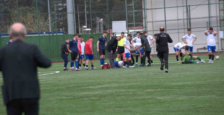 Rize U18 Ligi Final Maçında Sakatlık Ertelemeye Sebep Oldu
