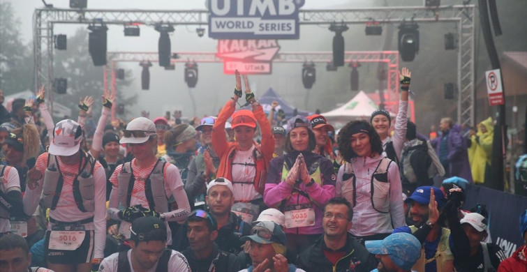 Rize'de Kaçkar By UTMB Ultra Dağ Maratonu Başladı