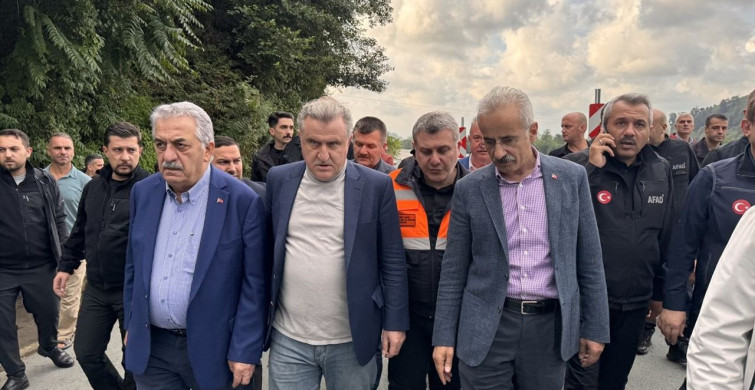 Rize'de Sağanak Yağışın Etkileri İncelendi