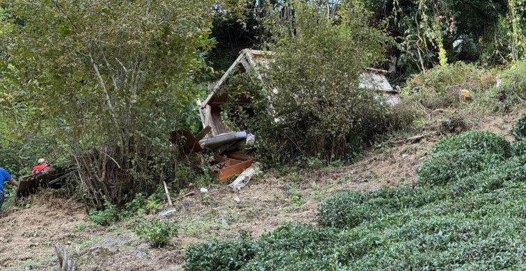 Rize'de Serender Kazası: 1 Ölü, 2 Yaralı