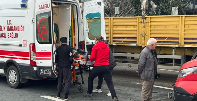 Rize'de Tır Kazası: 1'i Ağır 4 Yaralı