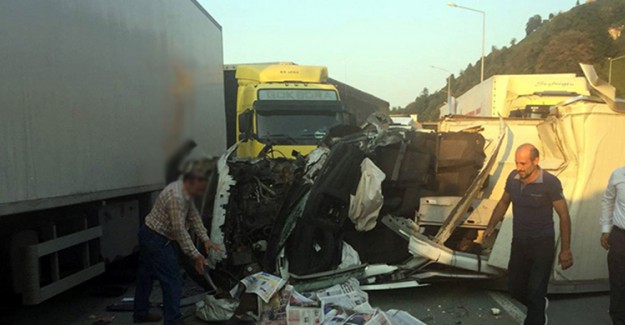 Rize'de Trafik Kazasında 1 Kişi Hayatını Kaybetti, 1 Kişi Yaralandı