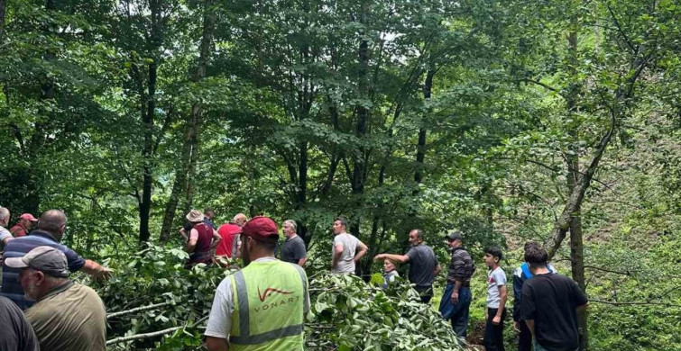 Rize'de uçuruma yuvarlanan kamyonetteki karı koca yaşamını yitirti