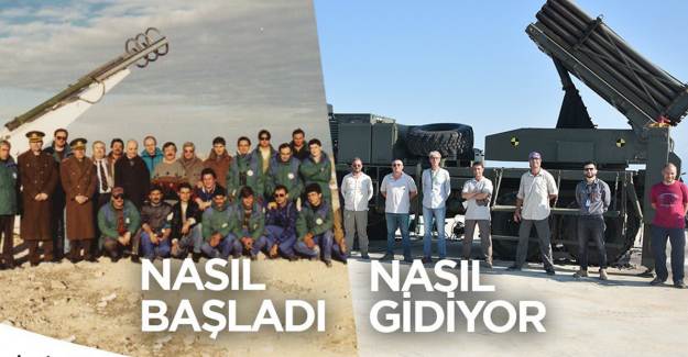 ROKETSAN'dan ‘Nasıl Başladı, Nasıl Gidiyor’ Paylaşımı