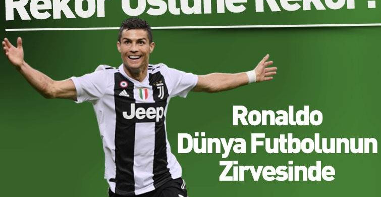 Ronaldo Tarihe Geçti