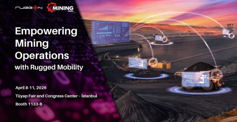 RuggON, Madencilik Türkiye 2026 Fuarı'nda Ürünlerini Tanıtacak