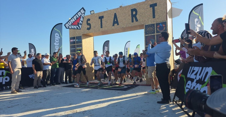 Runfire Salt Lake Ultra Trail Maratonu Tuz Gölü'nde Başladı