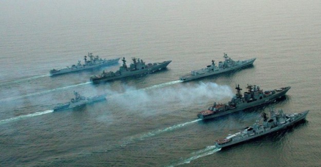 Rus Filosu, NATO Tatbikatı Esnasında Askeri Eğitim Gerçekleştirdi
