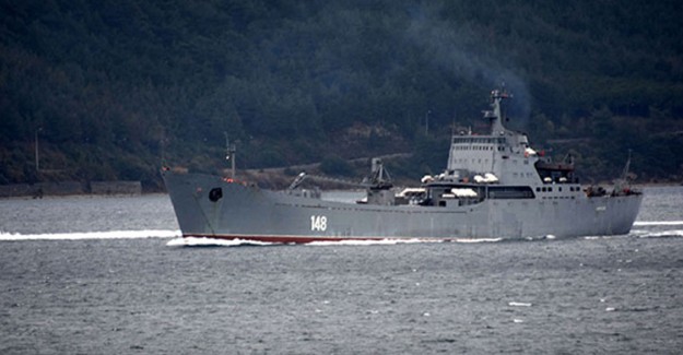 Rus Savaş Gemisi 'Orsk' Akdeniz'e İniyor