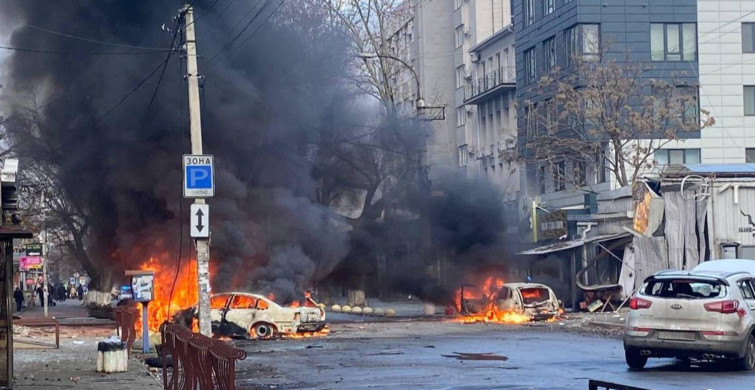 Rusya Herson kentine saldırdı: Çok sayıda ölü ve yaralı var