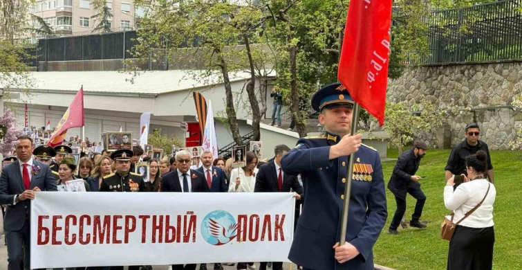 Rusya'nın Ankara Büyükelçiliği'nde 9 Mayıs Zafer Günü Kutlaması