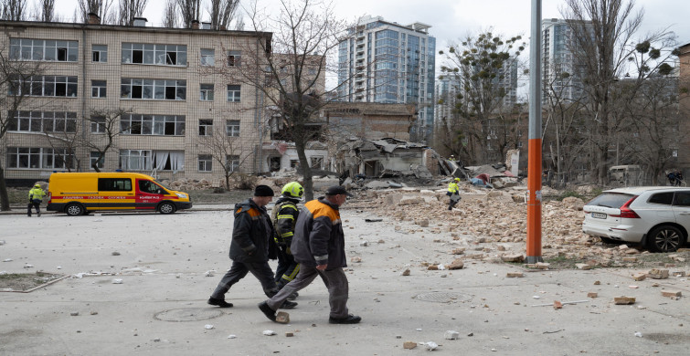 Rusya'nın Ukrayna'ya yönelik balistik füze saldırısı: Kiev hedefte!