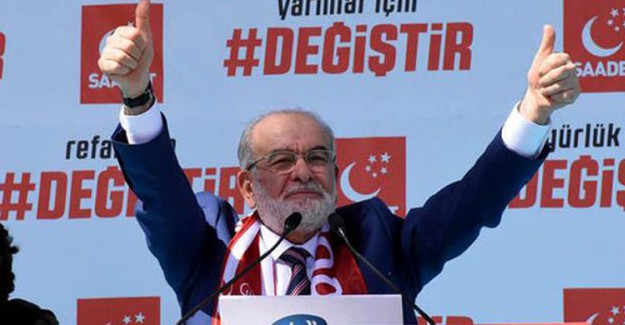 Saadet Partisi Seçim Yolunda İlk Mitingini Yaptı