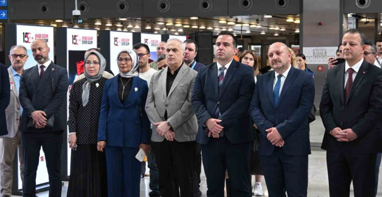Sabiha Gökçen havalimanı’nda 'Hafıza ve hatıra: 15 Temmuz' fotoğraf sergisi açıldı
