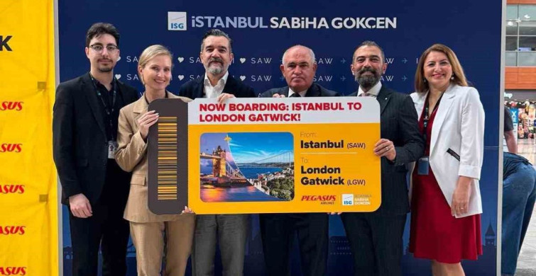 Sabiha Gökçen’in Londra ağı Gatwick ile genişliyor