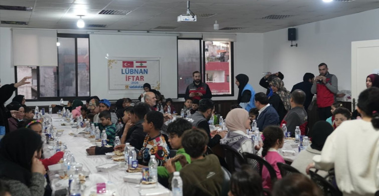 Sadakataşı Derneği'nden Lübnan'da İftar Organizesi