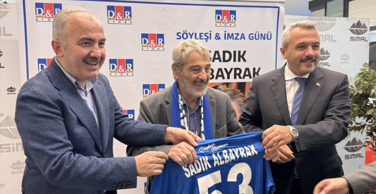 Sadık Albayrak Rize'de Okurlarıyla Buluştu