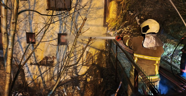 Safranbolu'da 200 Yıllık Tarihi Konağın Yangını