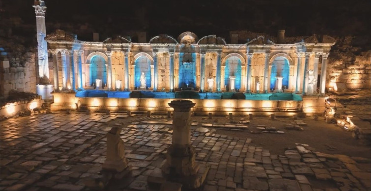 Sagalassos Antik Kenti'nde Gece Müze Deneyimi Başlıyor