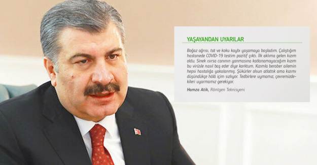 Sağlık Bakanı Koca'dan 'Yaşayanlardan Uyarı' Paylaşımı