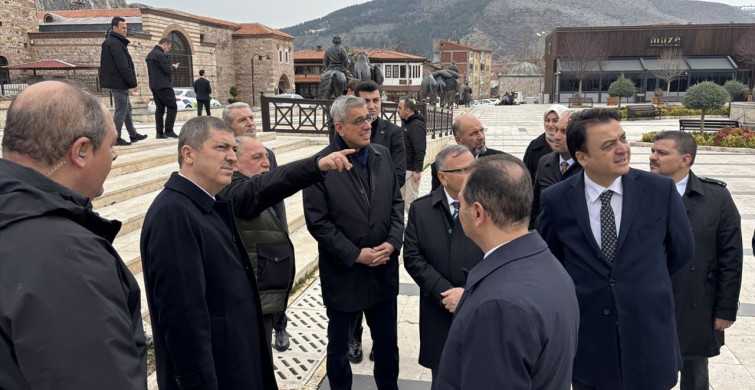 Sağlık Bakanı Memişoğlu Tokat'ta İncelemelerde Bulundu