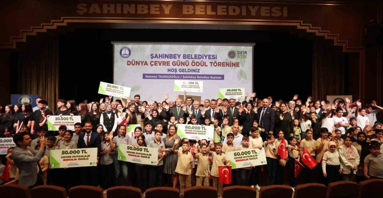 Şahinbey Belediyesi, Çevreci Okulları Ödüllendirdi
