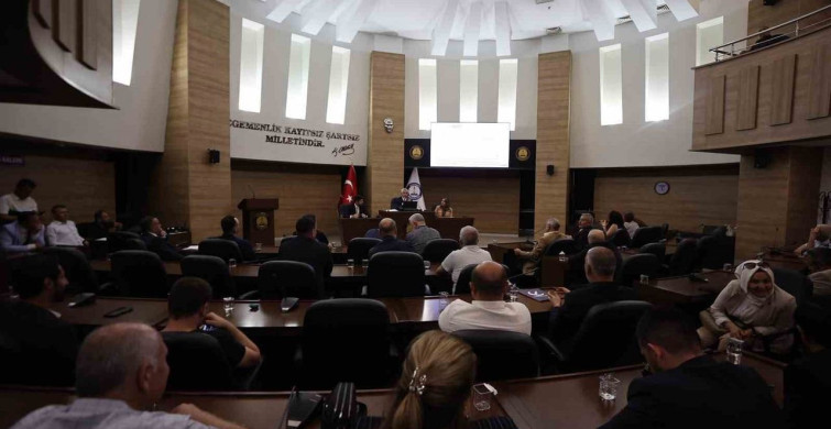 Şahinbey Belediyesi temmuz ayı meclis toplantısı yapıldı